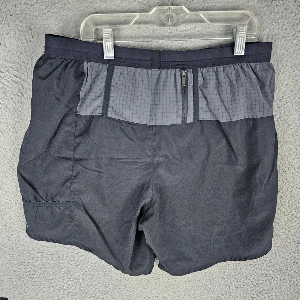 Nike Shorts Mens Large Black Running Is A Rhythm Dri-FIT DM4662-010 Training